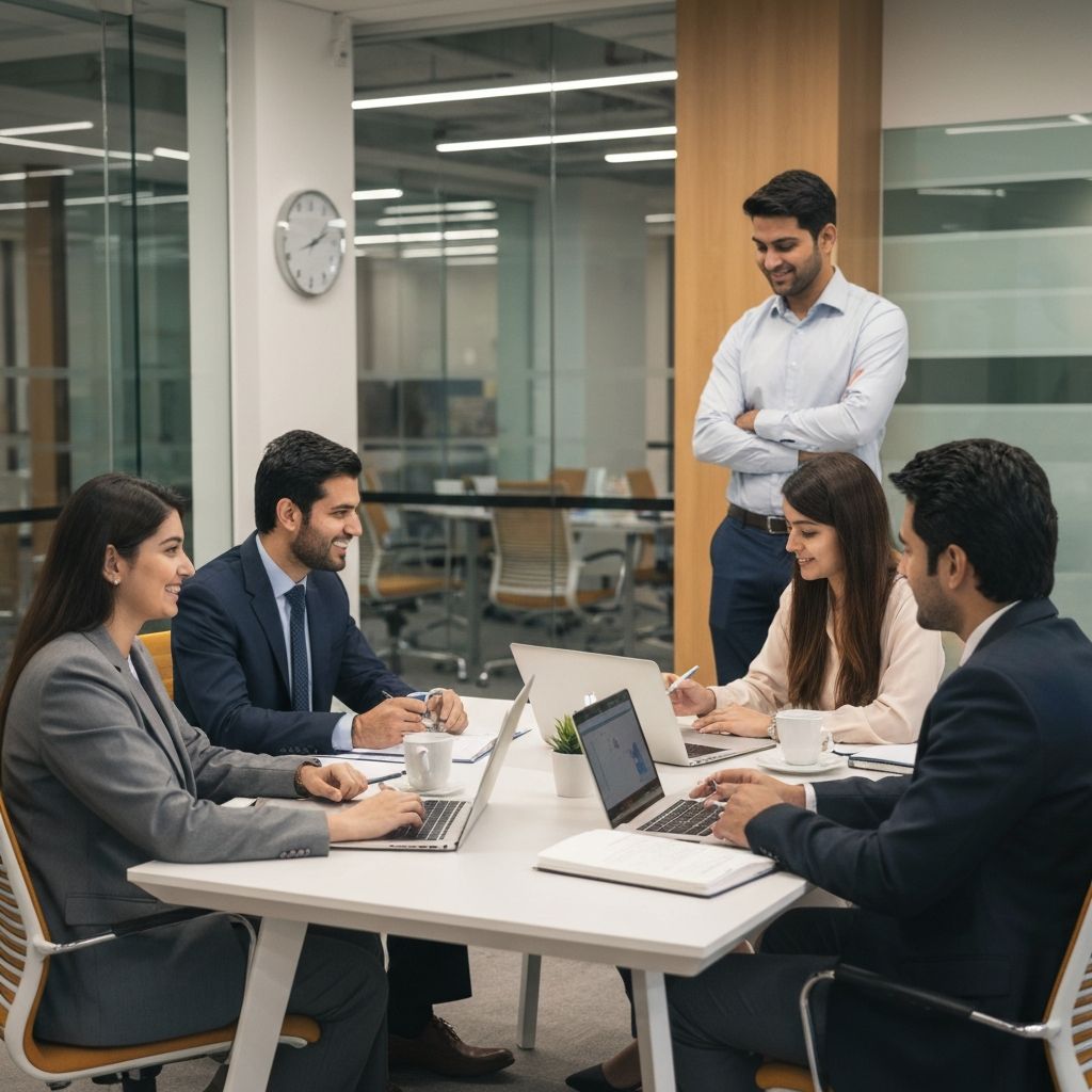 VEGA Consultants team collaborating on strategic projects